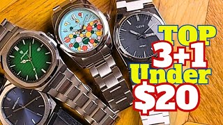 3+1 Best Homages UNDER $20 On AliExpress - Rolex OP, AP, Tissot PRX & Nautilus Homages Review