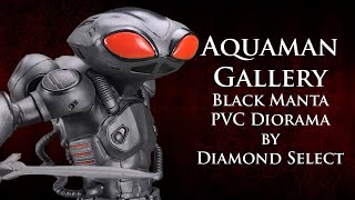 Aquaman Gallery Black Manta PVC Diorama by Diamond Select Toys