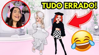 SÓ PODE TEMA CONTRÁRIO no DRESS TO IMPRESS do ROBLOX!