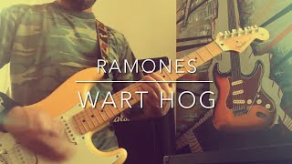 Ramones - Wart Hog (guitar cover)