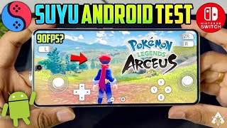 🔥 Pokemon Legends Arceus On Android - NEW SUYU Emulator Gameplay Test!