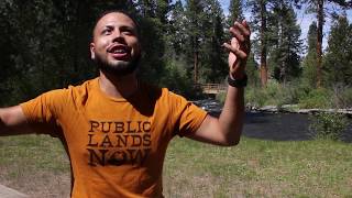 Zavier Borja of the Central Oregon Latino Outdoors chapter