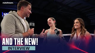 "History!" - Terri Harper & Eddie Hearn React To World Title Win Vs Rhiannon Dixon