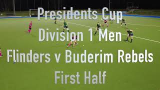 Presidents Cup Hockey 2022 Flinders v Buderim Rebels First Half.