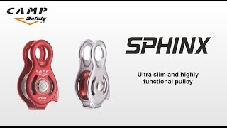 SPHINX - Ultra slim, highly functional pulley