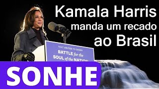 Kamala Harris manda um recado ao Brasil