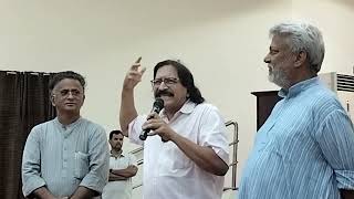 Water man of india Rajendra Singh and VC JNTU Kakinada