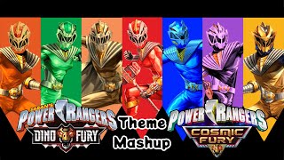 Power Rangers Cosmic Fury Theme Song - Dino Fury Style Mashup