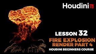 How to Create an EPIC Fire Explosion in Houdini FX - Part 4 Revealed!