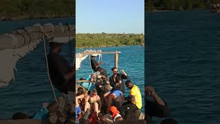 Dancing on our evening sail in Northern Zanzibar 2