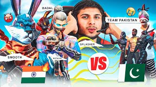 INDIA🇮🇳 VS PAKISTAN🇵🇰| WHO WILL WIN❓| BEST FIGHT🔥 #freefire #nonstopgaming