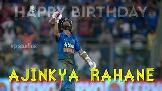 Happy Birthday Ajinkya Rahane | Whatsapp Status | Edited by | VP Studios