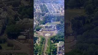 View up the Mall over Buckingham Palace on a busy day! #aviation #helicopterlife #london