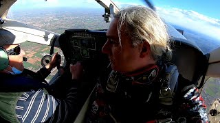 un volo Solitario " skydive Thiene "