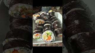 Sushi simple homemade #homemadefood #sushi