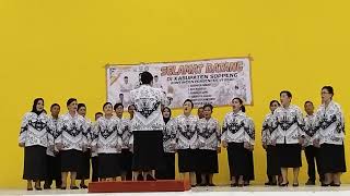 Paduan Suara PGRI Luwu - - - PORSENI PGRI VI Sulawesi Selatan, Soppeng 2023