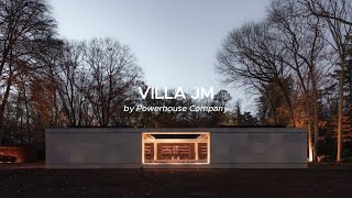 "Villa JM: A Woodland House with a Secretive Stone Facade"