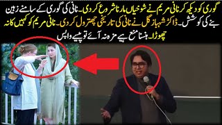 Dr Shahbaz Gill Outstanding Response To Nani Maryam Nawaz Sharif