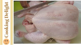 How to cut up a whole chicken