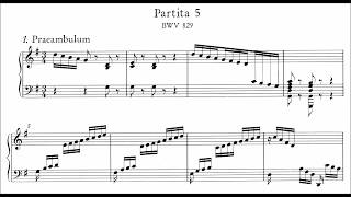 Bach: Keyboard Partita No.5 in G Major, BWV 829 (Goode, Levit)