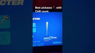 Best chill count pickaxe combos