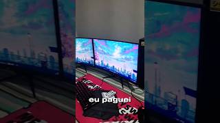 MEU NOVO MONITOR SUPERFRAME!!! #shorts