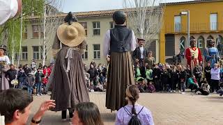 Gegants de l’ACF de Sant Feliu de Llobregat - XXX Trobada de Gegants i Nans de Sallent (27/03/2022)