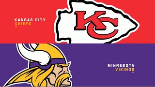 Kansas City Chiefs (4-0) vs. Minnesota Vikings (0-4) - Madden 24 Season Simulation WEEK 5