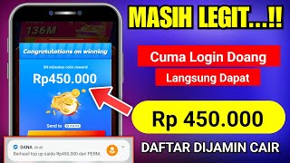 CUMA DAFTAR DAPAT 450 RIBU SALDO DANA GRATIS | APK PENGHASIL UANG TERBARU 2024 TERBUKTI MEMBAYAR