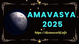 Amavasya-2025