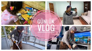 GUNLUK VLOG | TEMIZLIK | ANNE EVI ZIYARETI ✅