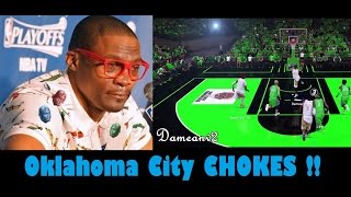 NBA 2k16: OKC Thunder CHOKES in Game 6! - Pro-Am Gameplay