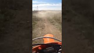 KTM Dirt bike crash | front end wash