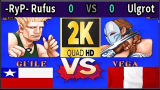 Street Fighter II: Champion Edition - RyP- Rufus  VS  Ulgrot - FT8