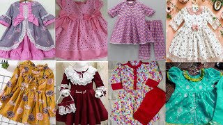 beautiful winter baby girl frock designs ideas|| latest winter designs ideas for baby girl