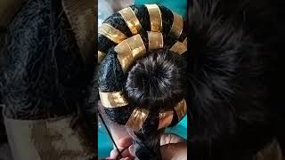 Kuchipudi hairstyle full video on my channel#youtubeshorts #shortsfeed #shorts #hairstyle #subscribe