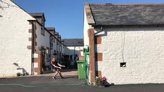 41 inch straight leg box jump