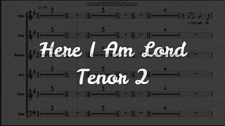 Here I Am Lord Tenor 2