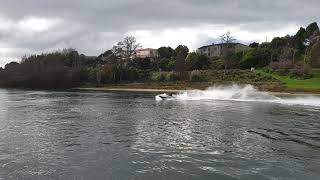 Mini jet boat   Honda civic    r18a  engine