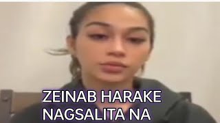 ZEINAB HARAKE NAGSALITA NA SA ISYU