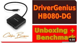 Lettore DriverGenius HB080 USB-C + Benchmark