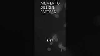 Master the Memento Design Pattern: Java Swing Editor #coding #programming #java #software #editor