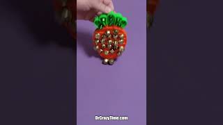 24K Gold Jingle Bells and Carrot Pop-it