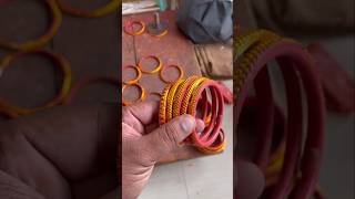 Traditional bangles factory me kaise banate hai #shortvideo #factory