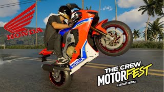 Using the HONDA CBR1000RR in the Grand Race - The Crew Motorfest