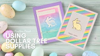 Dollar Tree Easter Card