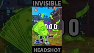 FREE FIRE INVISIBLE HEADSHOT 😲 #shortsfeed #shorts #shortvideo #shortsviral