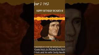 October 2: Happy Birthday Richard III. #englishhistory #warsoftheroses #plantagenet #tudor #history