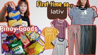 Pinoy Goods + Lativ Haul / I Love Purple