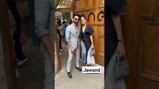 Shahid Kapoor with Mira Kapoor Style together for a wedding celebration